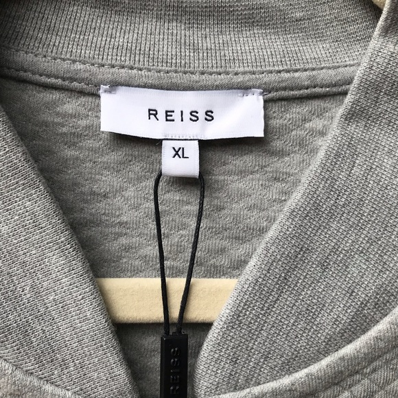 COPY - SALE! - REISS Gray Bomber Jacket - BRAND NEW! - Picture 2 of 6